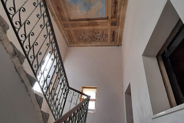 Rinforzo strutturale post sisma edificio storico